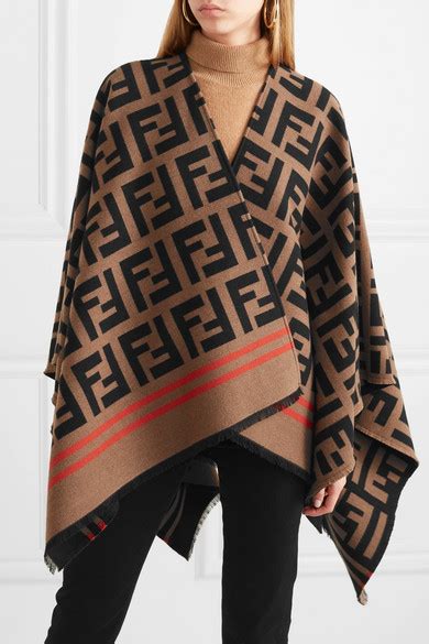 fendi scarf dupe|fendi poncho women's.